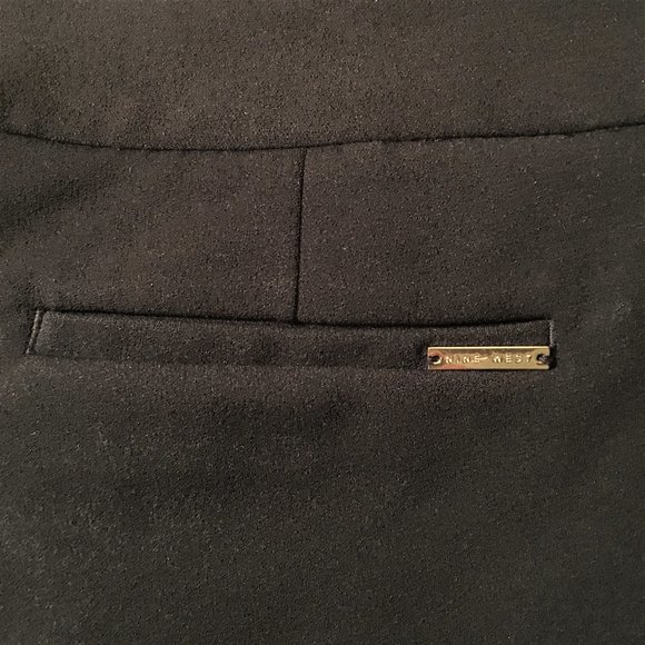 NINE WEST One Pleat Wide Leg Trousers  |  Size 10 - Picture 9 of 12